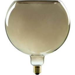 SEGULA LED Floating Globe 200 smokey grau LED-Leuchtmittel, E27, Warmweiß, dimmbar, E27, Floating Globe 200 smokey grau