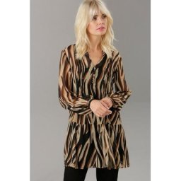 Aniston SELECTED Longtunika mit stoffbezogenen Knöpfen und Biesen - NEUE KOLLEKTION