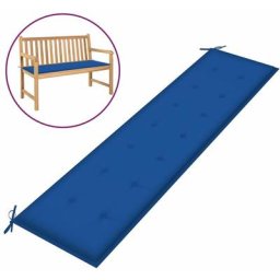 Gartenbank-Auflage Königsblau 200x50x3 cm Oxford-Gewebe Vidaxl Blau