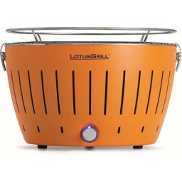Grill tragbarer Grill außen orange Lotusgrill