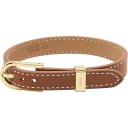Damen Armband, Leder/Edelstahl