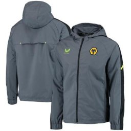 Wolverhampton Wanderers Leichte Spielerjacke - Dunkelgrau