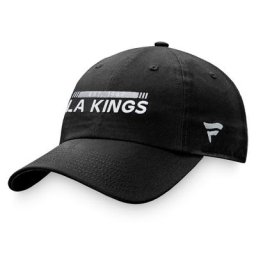 Los Angeles Kings Fanatics Branded Authentic Pro Game & Train Unstrukturierte verstellbare Kappe – Herren