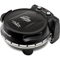 G3Ferrari Pizzaofen Napoletana G1003210 schwarz, bis 400 Grad mit 2 feuerfesten Pizzasteinen