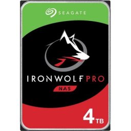Seagate IronWolf Pro HDD-Festplatte (4 TB) 3,5"" 214 MB/S Lesegeschwindigkeit, Bulk