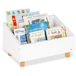Pinolino® Kinderregal Ando, perfekt für Kinderbücher und Spielsachen
