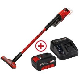 Einhell Akku-Hand-und Stielstaubsauger TE-SV 18 Li, 120 W, beutellos, inkl. 18 V 4,0 Ah Akku und Ladegerät