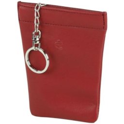 Esquire Logo Schlüsseletui Leder 9 cm Schlüsselanhänger- & Etuis Rot Damen