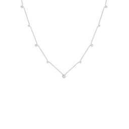 Elli Elli Halskette Solitär Basic Kristalle Chic 925 Silber Ketten Damen