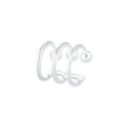 Elli Elli Ohrringe Single Earcuff Ohrklemme Kugeln Basic 925 Silber Earcuffs Damen