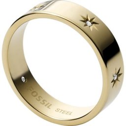 Fossil Damenring Edelstahl Ringe