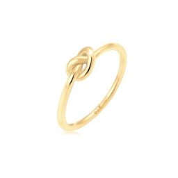 Elli Elli Ring Knoten Verknotet Trend Basic 925 Sterling Silber Ringe Damen