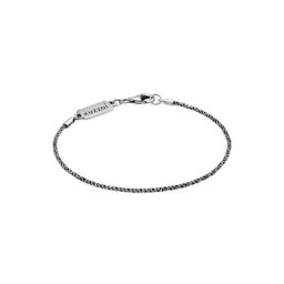 KUZZOI KUZZOI Armband Herren Basic Kordelkette Gedreht 925 Silber Herrenschmuck