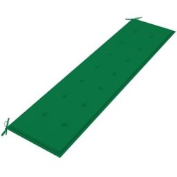 Gartenbank-Auflage Grün 200x50x3 cm Oxford-Gewebe vidaXL - Grün