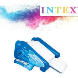 Intex - Wasserrutsche Aufblasbar Kool Splash Blau Blau