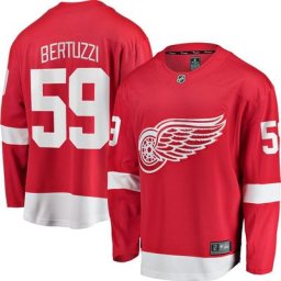 Detroit Red Wings Fanatics Branded Home Breakaway Jersey - Red - Tyler Bertuzzi - Mens