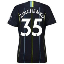 Manchester City Away Stadium Shirt 2018-19 - Womens with Zinchenko 35 printing
