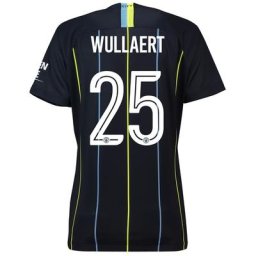 Manchester City Away Cup Stadium Shirt 2018-19 - Womens with Wullaert 25 printing