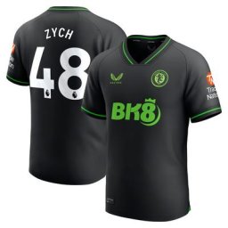 Aston Villa Castore Heim-Torwarttrikot 2023-24 mit Zych 48-Aufdruck