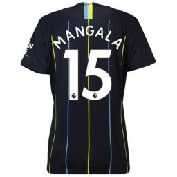 Manchester City Away Stadium Shirt 2018-19 - Womens with Mangala 15 printing