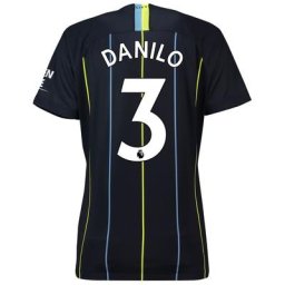 Manchester City Away Stadium Shirt 2018-19 - Womens with Danilo 3 printing