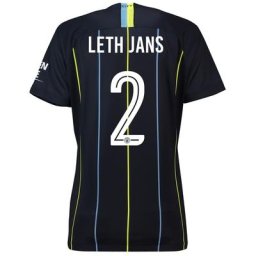 Manchester City Away Cup Stadium Shirt 2018-19 - Womens with Leth Jans 2 printing