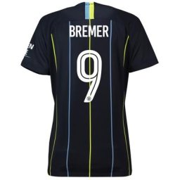 Manchester City Away Cup Stadium Shirt 2018-19 - Womens with Bremer 9 printing
