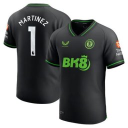 Aston Villa Castore Heim-Torwarttrikot 2023-24 mit Aufdruck Martinez 1