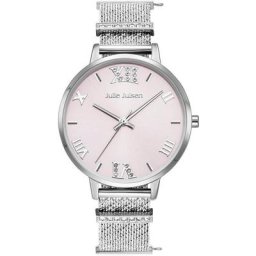 Julie Julsen Quarzuhr Julie Julsen Charming Roman Silver Blush, JJW1411SME