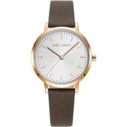 Julie Julsen Quarzuhr Julie Julsen Basic Line Rosé Mocca, JJW1027RGL-11