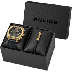 Police Multifunktionsuhr NORWOOD, PEWJF2226801-SETA, (Set, 2-tlg., mit Schmuckarmband)