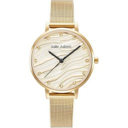 Julie Julsen Quarzuhr WAVE GOLD, JJW1396YGME