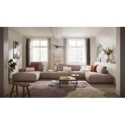 GALLERY M branded by Musterring Wohnlandschaft, Verschiedene Farben, Cord-Bezug, Gesamtbreite 504 cm