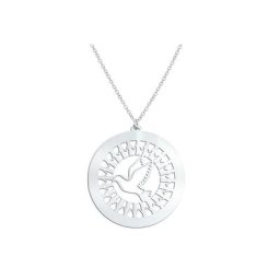 Beka&Bell Kette mit Anhänger 925-Sterling Silber Glänzend 42/45cm