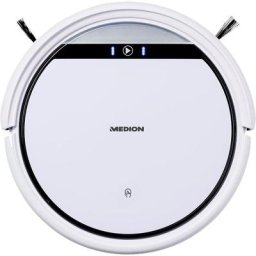 Medion® Saugroboter P12 MD 10065, 20 W, optimiert für Tierhaare und Allergiker, erweitertes Ersatzteilset