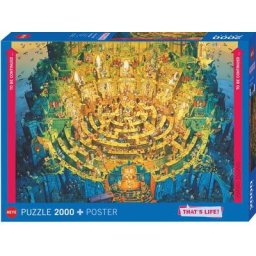 HEYE Puzzle Deep Down, 2000 Puzzleteile, Made in Europe