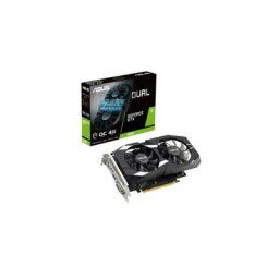 Asus GeForce GTX 1650 DUAL-GTX1650-O4GD6-P-V2 Grafikkarte (4 GB, GDDR6)