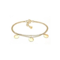 Elli Armband 2-reihig mit Plättchen 925 Silber