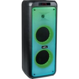 BigBen PARTY Box XL AU387223 Party-Lautsprecher (Bluetooth, 40 W, mit RGB-Beleuchtung, kabellos, mit Fernbedienung, inkl. 2 Mikrofone)