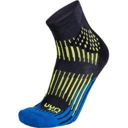 UYN Run Shockwave Socken Herren grau/blau EU 39/41 2022 Winter Laufsocken