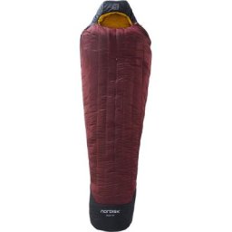 Nordisk Oscar -10° Mummy Schlafsack L schwarz/rot 2023 Schlafsäcke