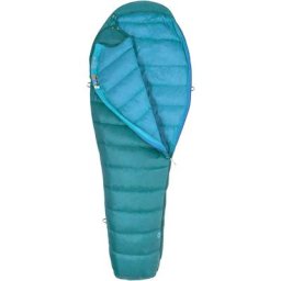 Marmot Micron 25 Schlafsack Regular Damen blau Left Zipper 2023 Schlafsäcke