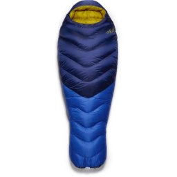Rab Neutrino 600 Schlafsack Regular Damen blau Left Zipper 2023 Schlafsäcke