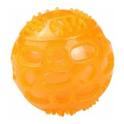 2pcs Durable Squeaky Ball Hundespielzeug Bälle Lustiges Hundespielzeug für Welpen Kauen Zahnen