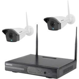 INKO-22M wlan IP-Überwachungskamera-Set 4-Kanal mit 2 Kameras 1920 x 1080 Pixel - Inkovideo