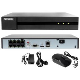 Nvr Hikvision 8 kanal 4K 8 mpx onvif poe cloud P2P HWN-4108MH-8P