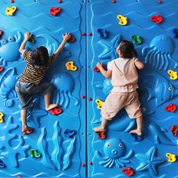 Vingo - Klettergriffe Kinder Set bunt Klettersteine, für Kletterwand, klettersteine, spielturm,