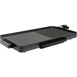 2-in-1 Elektro-Grillplatte 2000 w 49 x 27 cm Schwarz Tristar Schwarz