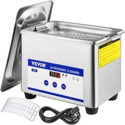 Ultraschallreiniger 0,8 l, Ultraschall Reinigungsgerät 40 kHz, Schmuckreiniger Ultraschall 35 Watt,