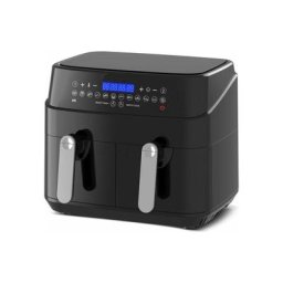 Maxxhome - Heißluftfritteuse - Air Fryer xxl - Ölfreie Fritteuse - 6-8 Personen - Schwarz